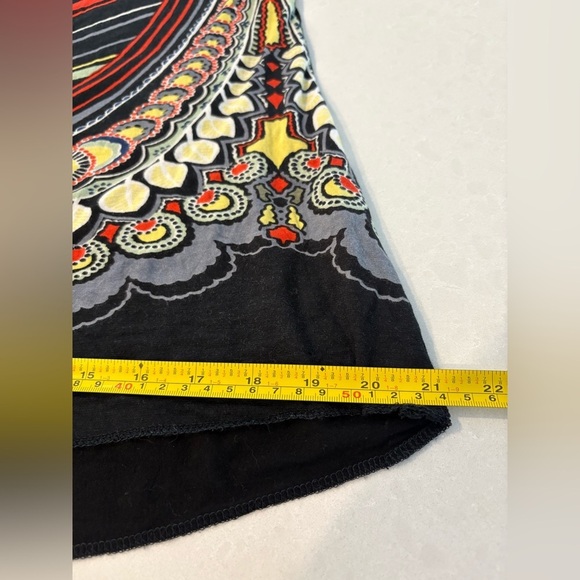 Tango Mango Multicolor Print Tunic Top - Size Medium - Picture 10 of 12